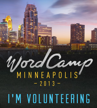 WordCamp Minneapolis 2013 Volunteer
